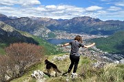 Trittico di cime lariane con gioiello romanico nella Valle dell’Oro il 27 aprile 2019- FOTOGALLERY